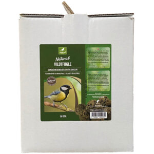 Luksus mejsebolde uden net, 50 stk. i karton med håndtag