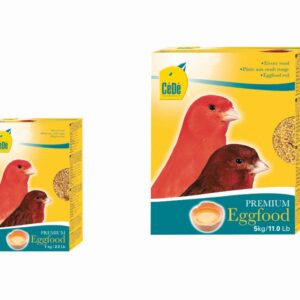 CéDé æggefoder, kanarie rød
