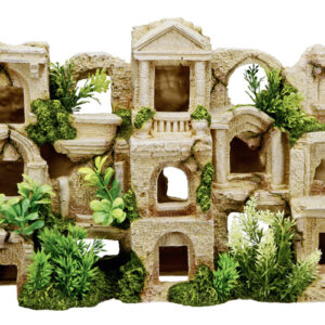 Akvariedekoration - Fish Habitat med plants