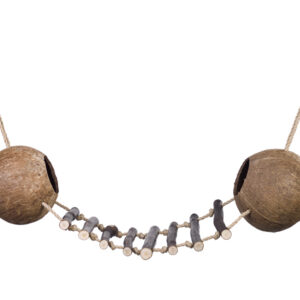 Kokosnød bro med hus 90 cm