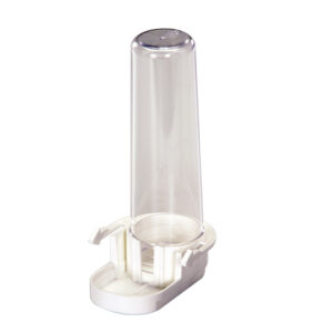 Foder- & vandautomat, til vandret tråd