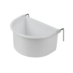 Foderkop med metal krog, 225 ml