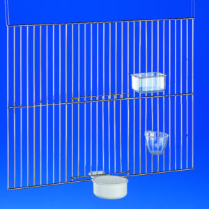 Æggefoderskål til gitter, rund, klar