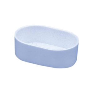 Foder- og vandskål, oval