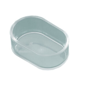 Foderskål oval klar