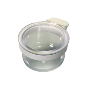 Foderbeholder rund, ø 4,5 x 3,5 cm