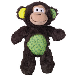 Plysdyr Abe med invendig reb, 28 cm