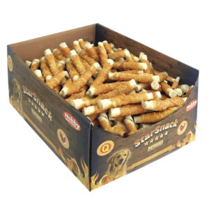 Display ca. 5,85 kg. - StarSnack Barbecue Wrapped Chicken, XL