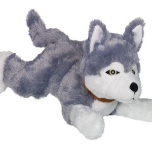 Plyshund, husky - 35 cm
