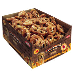 Display 200 stk - StarSnack Barbecue Chicken Pretzel