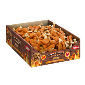 Display StarSnack Barbecue Chicken Calcium Bone