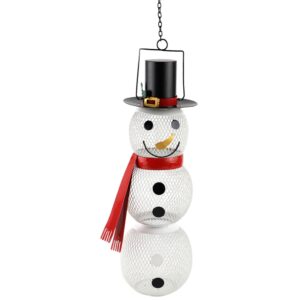 Xmas feeder snowman,11,5 x 12,5 x 38,5 cm