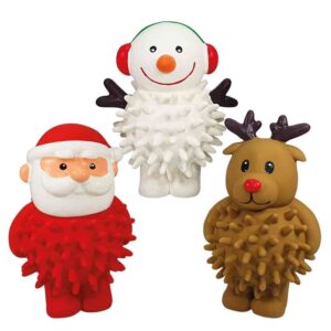 Latex Xmas figures, Display 12 pcs, 11,5 - 13 cm