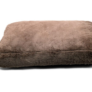 51 - Supersoft - Boxpillow - Dark Brown - L: 115x80xcm