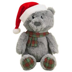 Xmas plush Bear, 23 cm