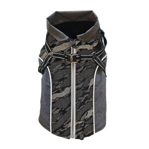 Hundefrakke REKU 2 i 1, Grå