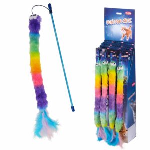 Display 20 stk., Stang med Plysorm med knitre