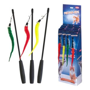 Display, Drillepind med plysorm 24 stk