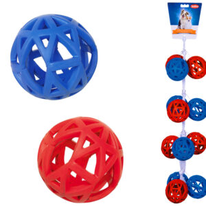 Gummibolde på strip - 12 stk. Ø 9 cm.