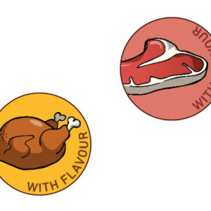 Strip 12 stk. Latex Barbecue