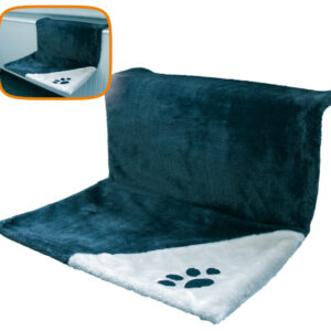 Foldbar katteseng, antracit, 45x31x24cm