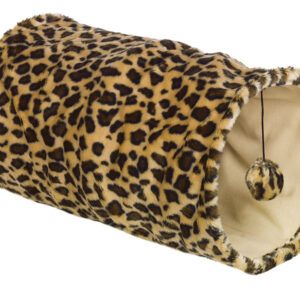 kattetunnel Loepard, leopard-beige