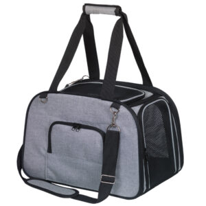 Hundetaske "TALI" grå 43 x 28 x 28 cm