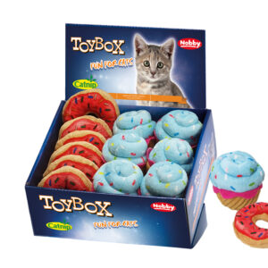 Display 12  stk. - Plys Dessert med Catnip