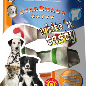 White´n Tasty knotted bone, Rød