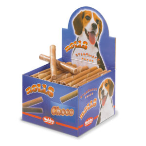 Display 50 stk., StarSnack Rolls Choco