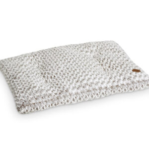 Komfortpude firkantet "ARUSHA", brun plys ,92x65x6cm