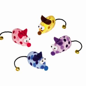 Plysmus med Catnip, 2 stk