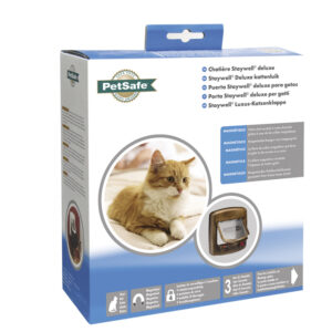 Petsafe deluxe magnetic kattelem træfarvet