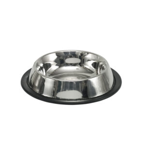 Skål rustfrit stÅl flad skridfast 0, 20 l / 15,5cm