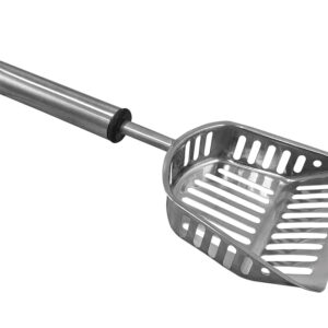Stainless steel litter scoop 31 x 14 cm