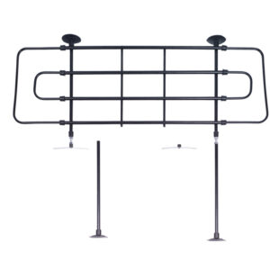 Security grid for cars, 2 fixation options