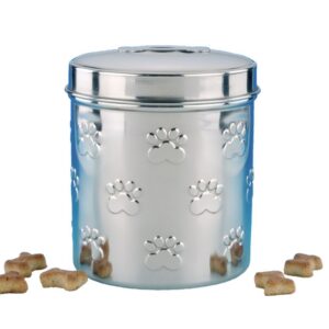 Snackdåse rustfrit stål - sæt m/stor & lille