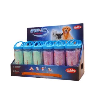 Display 18 stk Håndklæde "SPEED DRY COMFORT" 66x43 cm assorteret