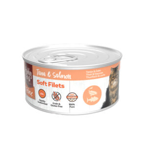 Feline Bløde Fileter Tun & Laks, 70g