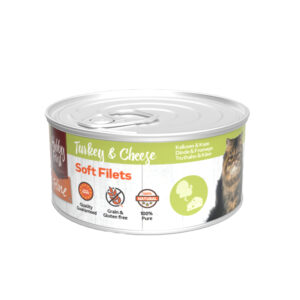 Feline Bløde Fileter Kalkun & Ost, 70g