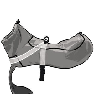 Hundefrakke - MIX 2 i 1