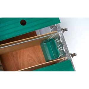 Enkeltkurv m. skål t. 2 duer, 24 x 31 x 23 cm (b)