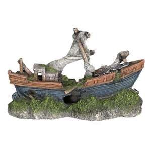 Akvariedekoration - Boat