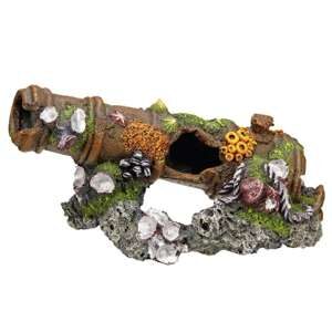 Akvariedekoration - Cannon