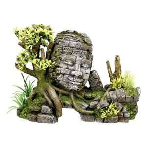 Akvariedekoration - Angkor Watt med plants