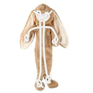 Plys kanin med invendigt reb