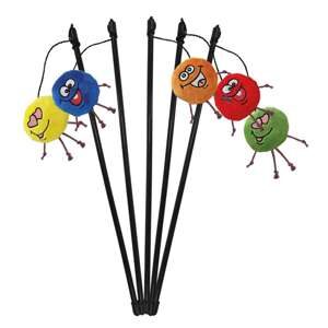 Display 25 stk. - Drillepind med sjove ansigter og Baldrian