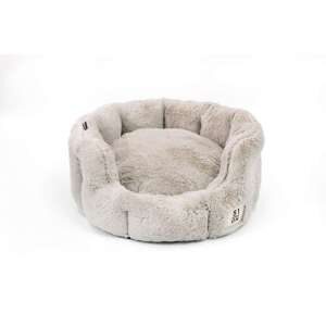 51 - Supersoft - Round Softbed - Light Grey - M: 55x55x25cm