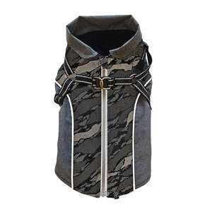 Hundefrakke REKU 2 i 1, Grå