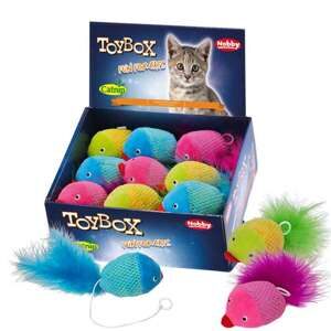 Display 16 stk., Plys fisk med Catnip